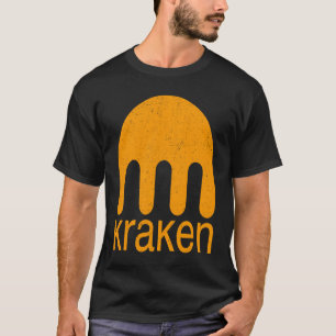 T-shirt Kraken Crypto Exchange Secure Jeton non fondu