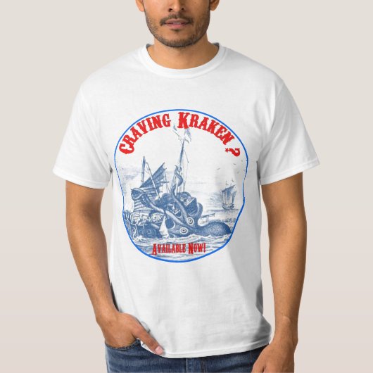 T-shirt Kraken implorant (Devant)