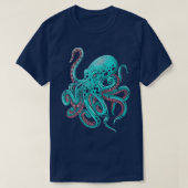 T-shirt Kraken Octopus (Design devant)