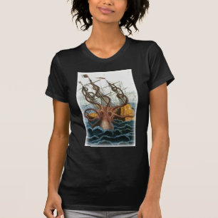 T-shirt Kraken par Pierre Denys de Montfort, 1801