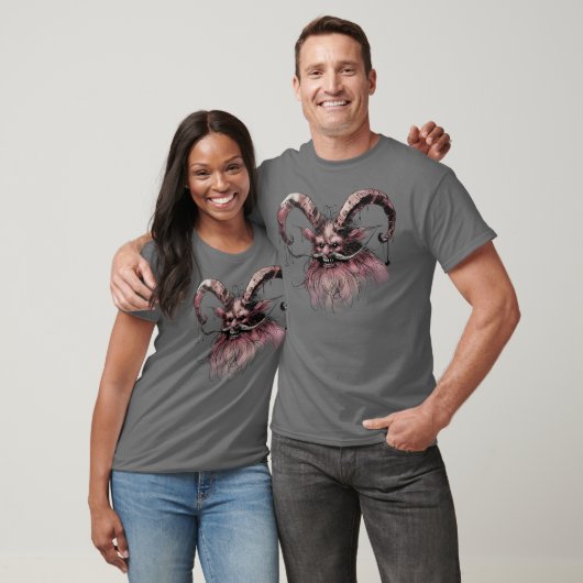 T-shirt Krampus de Noël (Unisexe)