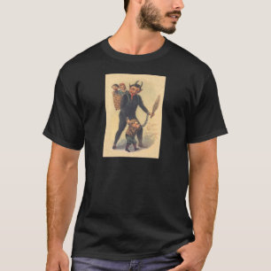 T-shirt Krampus Punissant le mauvais enfant