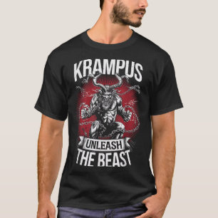 T-shirt Krampusnacht Monstre de Noël Krampus Amant Festi