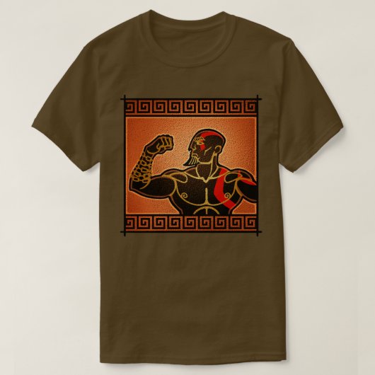 T-shirt Kratos antique (Design devant)