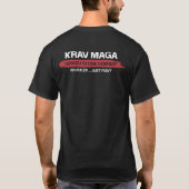 T-shirt Krav Maga - aucun combat de règles… juste - copie (Dos)