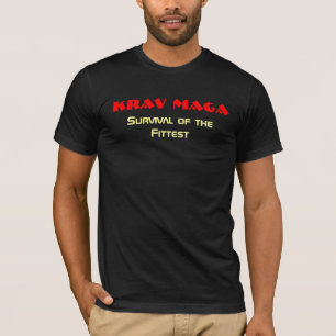T-shirt Krav Maga, survie du plus convenable