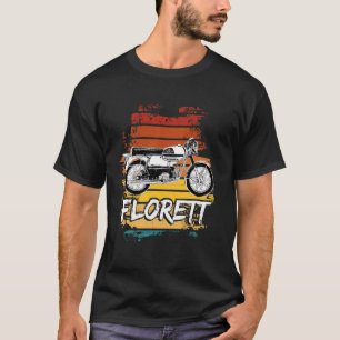 T-shirt Kreidler Florett Moped Oldtimer Moped Old Moped 80