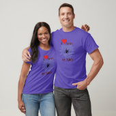 T-shirt Kreuzspinne im Netz (Unisexe)
