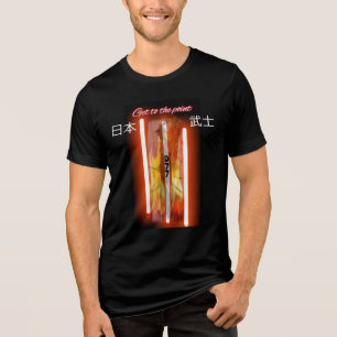 T-Shirt krijgt het punt Japanse stijl
