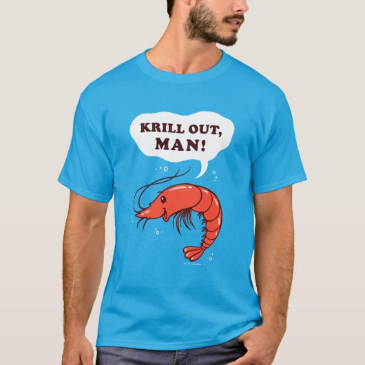 T-shirt Krill Out Man (Devant)