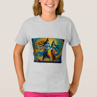 T-shirt Krishna et radha