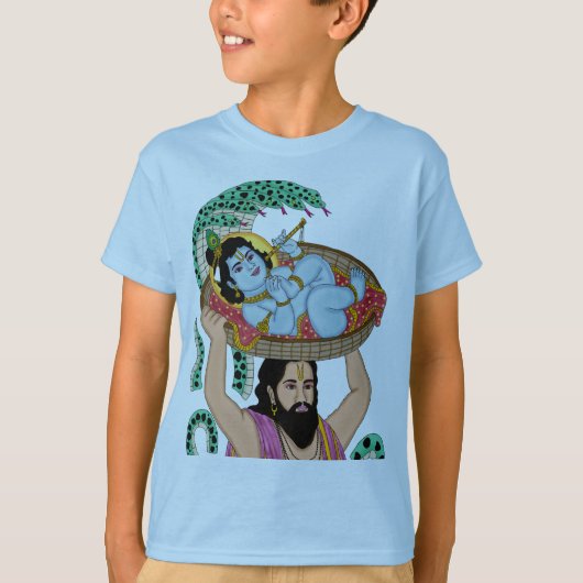 T-Shirt Krishna et Vasudeva (Devant)