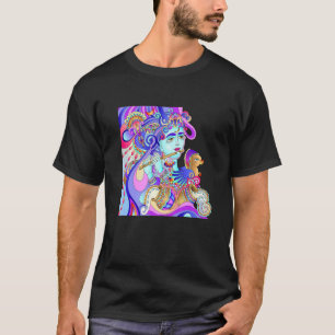 T-shirt Krishna Yoga Troisième Œil Isha Hindou Linga