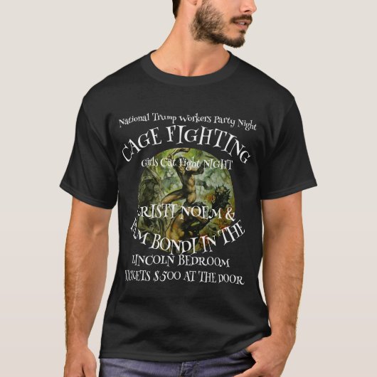 T-SHIRT KRISTI NOEM & PAM BONDI ELSA ELLE WOLF DU SS (Devant)