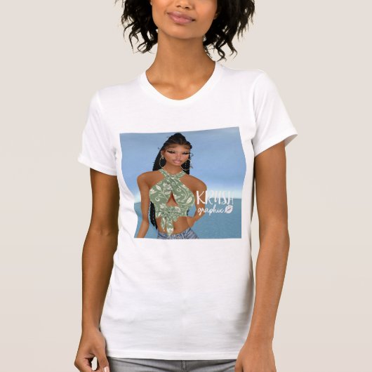 T-shirt Krush Graphix par Ahsek Novel Shirt 12 (Devant)