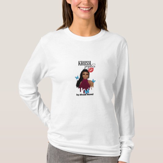 T-shirt Krush Graphix par Ahsek Novel Shirt 4 (Devant)