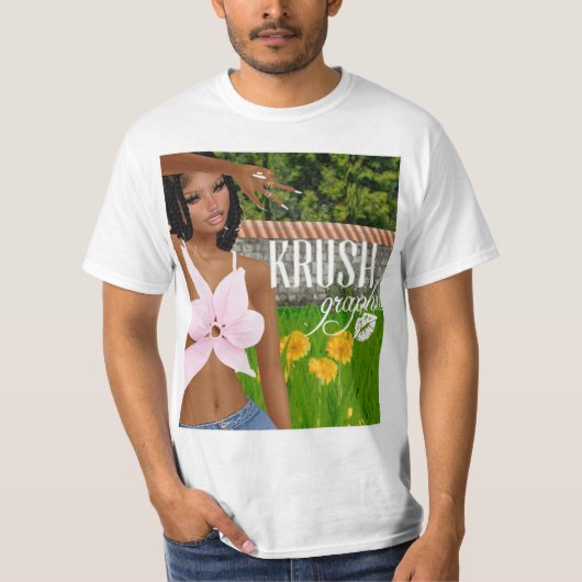 T-shirt Krush Graphix par Ahsek Novel Spring Shirt 1 (Devant)