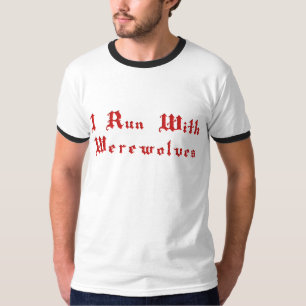 T-shirt KRW I couru avec des loups-garou