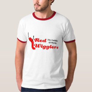 T-shirt KRW Wigglers rouge Cadillac des vers