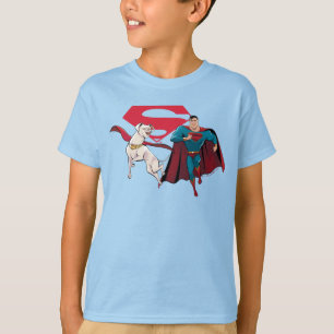 T-shirt Krypto et Superman
