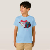 T-shirt Krypto et Superman (Devant entier)