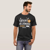 T-shirt Krypto-millionnaire (Devant entier)