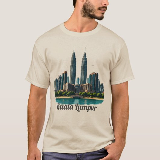 T-shirt Kuala Lumpur (Devant)