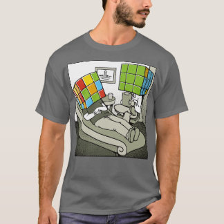 T-shirt Kubrick Therapy Psychology by Tobe Fonseca