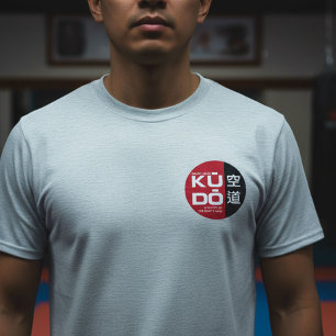 T-shirt Kudo – Emblème minimal d'arts martiaux japonais