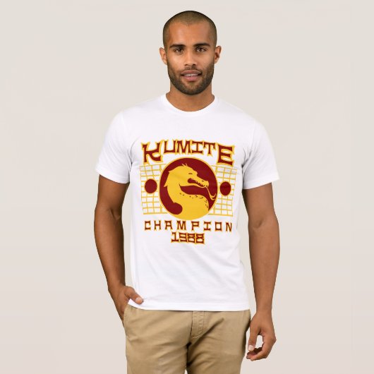 T-shirt Kumite Champion (1988) (Devant entier)