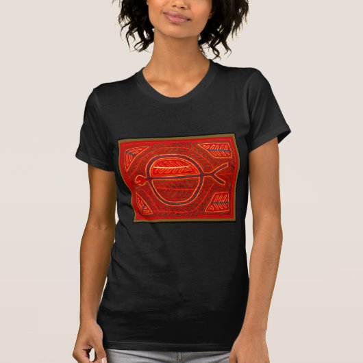 T-shirt Kuna Mola Stingray (Devant)