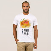 T-shirt Kunafa Kunafeh Arabes Sweets comptoirs du pays (Devant entier)