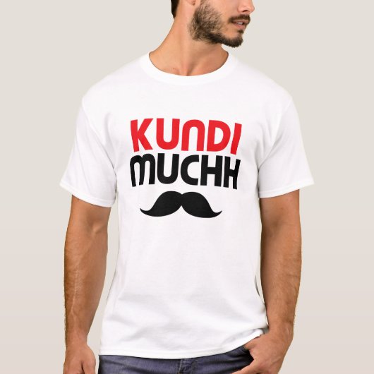 T-SHIRT KUNDI MUCHH (Devant)