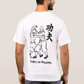 T-shirt Kung Fu (Dos)