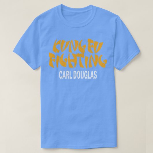 T-shirt Kung Fu carl de combat douglas (Design devant)