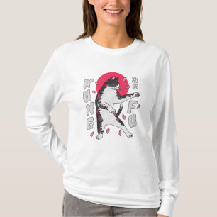 T-shirt Kung Fu Cat