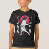T-shirt Kung Fu Cat (Devant)