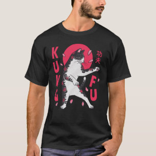 T-shirt Kung Fu Cat