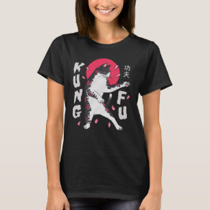 T-shirt Kung Fu Cat