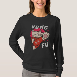 T-shirt Kung Fu Cat