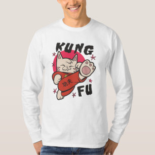 T-shirt Kung Fu Cat