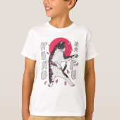 T-shirt Kung Fu Cat (Devant)