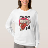 T-shirt Kung Fu Cat (Devant)