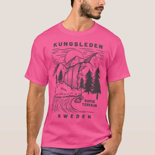 T-shirt Kungsleden Suède (Devant)