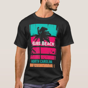 T-shirt Kure Beach Souvenir Caroline du Nord Rappel 1