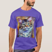 T-shirt Kurilian Bobtail Cat (Devant)