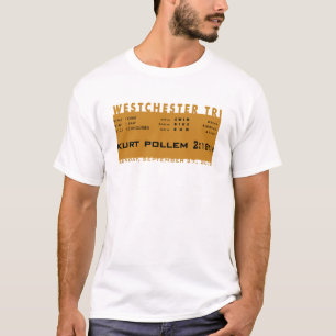 T-shirt Kurt : Triathlon de Westchester - customisé