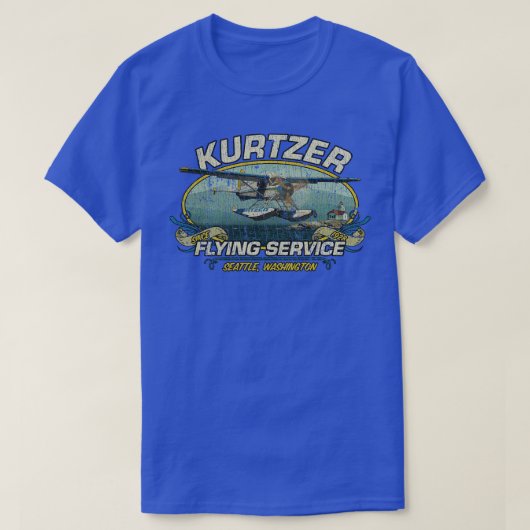 T-shirt Kurtzer Flying Service 1928 (Design devant)