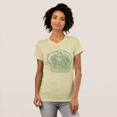 T-shirt Kwan Yin le Bouddha féminin (Devant entier)