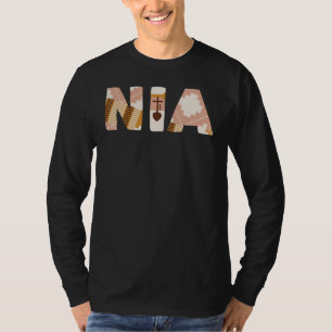 T-shirt Kwanzaa Nia Black Men Melanin Femmes Famille Joie 